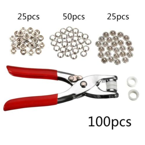 Snap Button Tool Kit (100 sets)