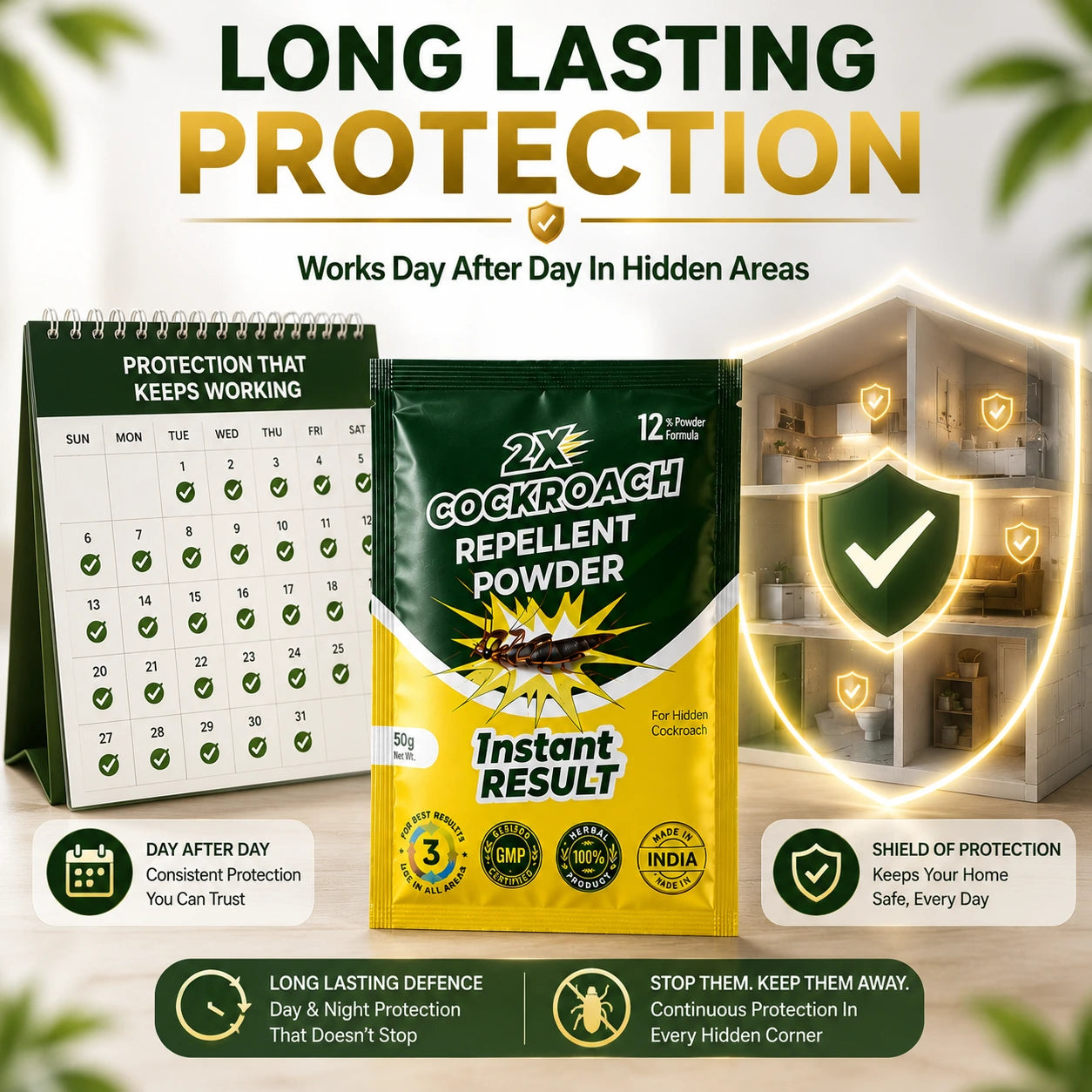 Cockroach Repellent Powder