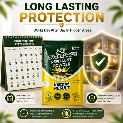 Cockroach Repellent Powder