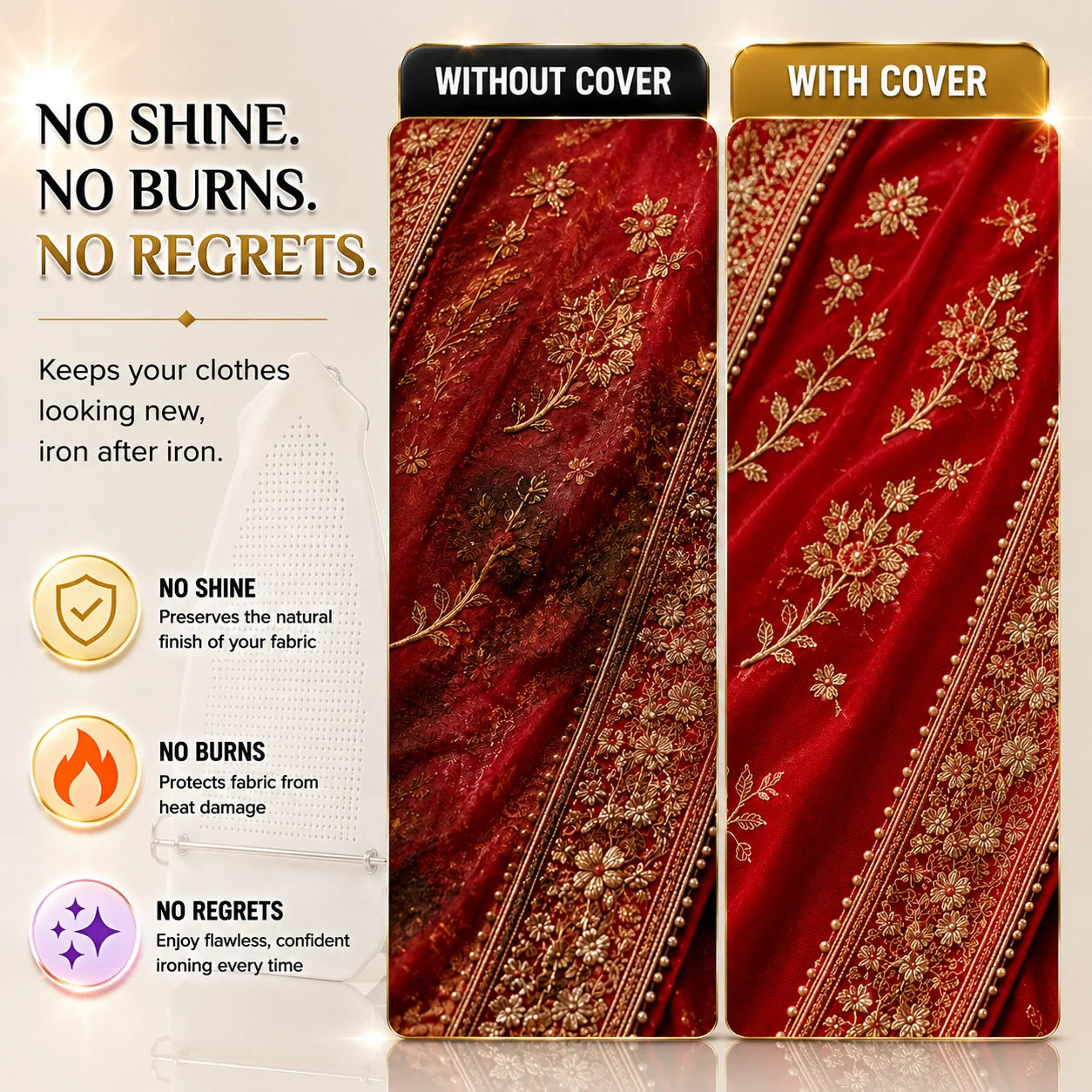 Cloth Saver Iron Cover