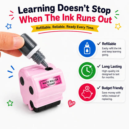 Math Roller Stamp