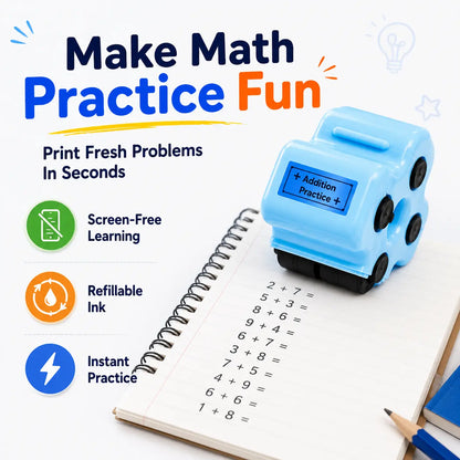 Math Roller Stamp