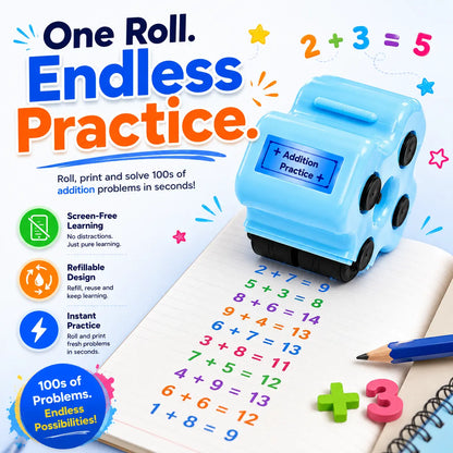 Math Roller Stamp