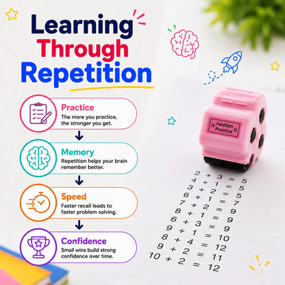 Math Roller Stamp