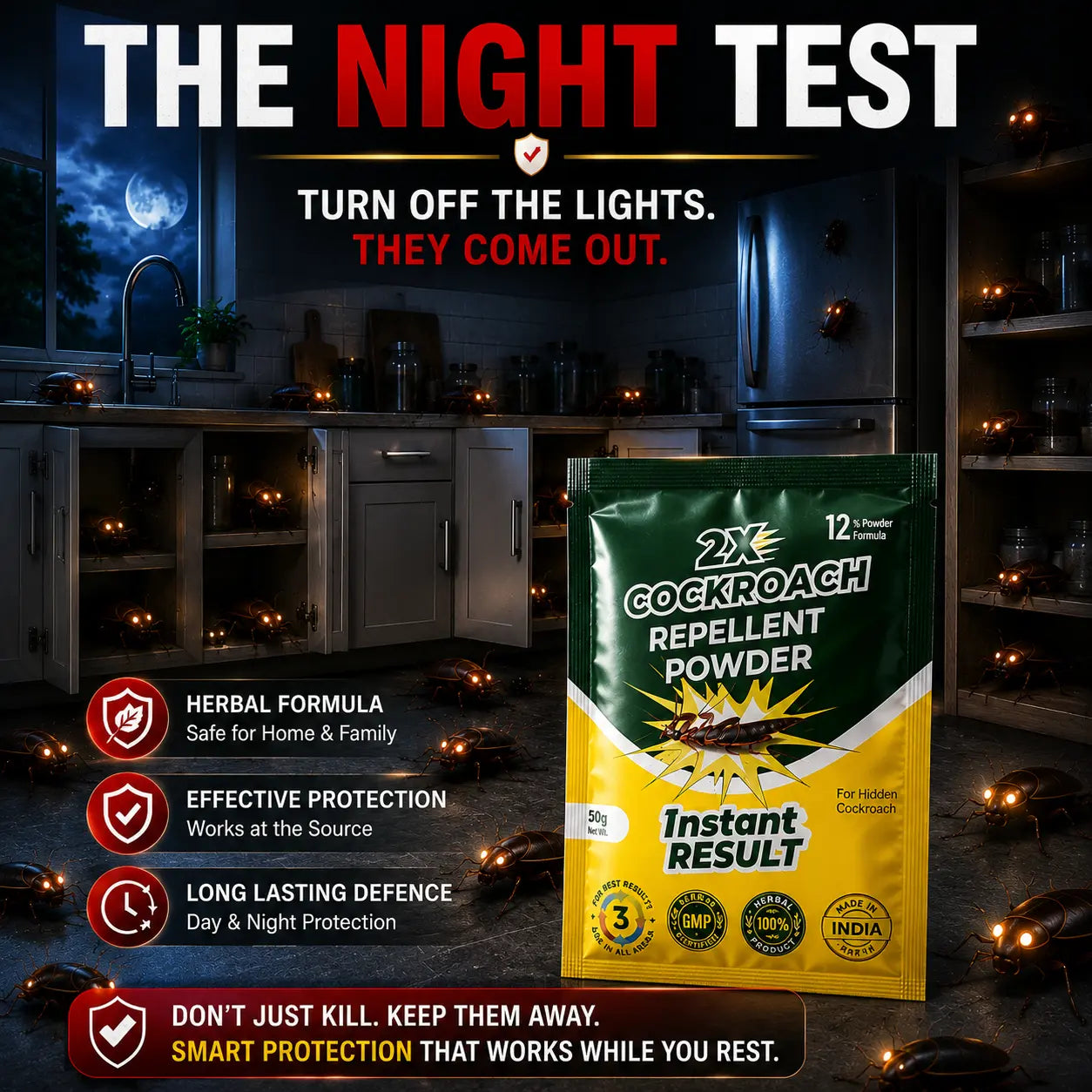 Cockroach Repellent Powder