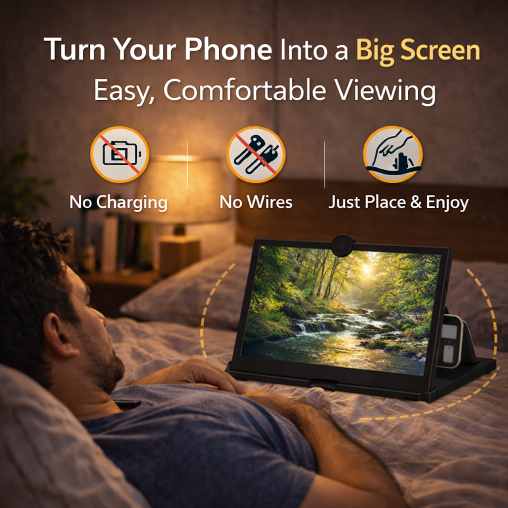 Cinema View-Mobile Screen Magnifier