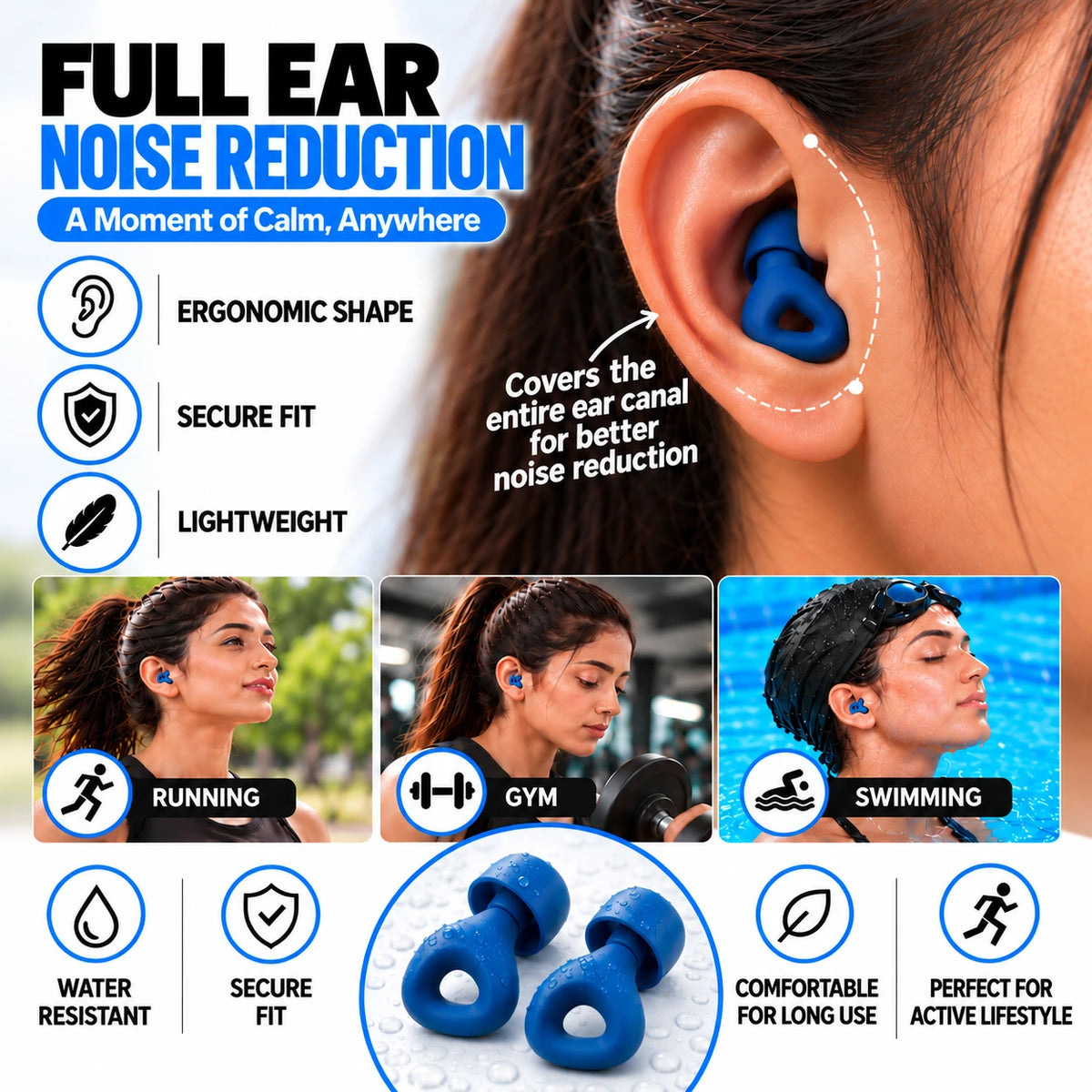 CalmFit Ear Plugs