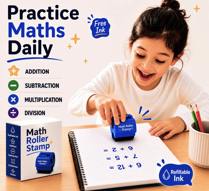 Math Roller Stamp
